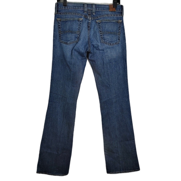 Luck Brand Low Rise Medium Wash Straight Leg Jeans - Picture 6 of 8